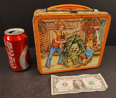 Vintage Lunch Box Sigmond Sea Monsters Aladdin Ind. Sid Marty Krofft Prod. • $25
