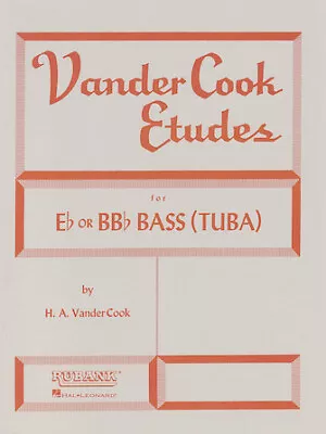 Vandercook Etudes For Bass/Tuba (B.C.) • $7.99