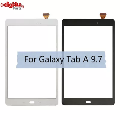 For Samsung Galaxy Tab A 9.7  SM-T550 T555 Touch Screen Digitizer Glass Adhesive • £10.69