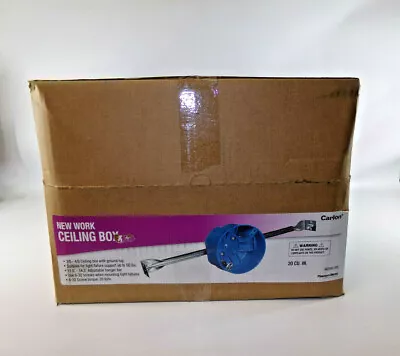 Carlon B620HG-UPC 4/0 Ceiling Box W/Adj Hanger (CASE OF 75) • $345