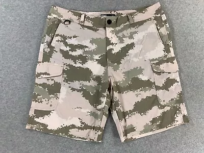 Oakley Cargo Camouflage Nylon Blend Shorts (Men's 36) Tan - 8  • $23.99