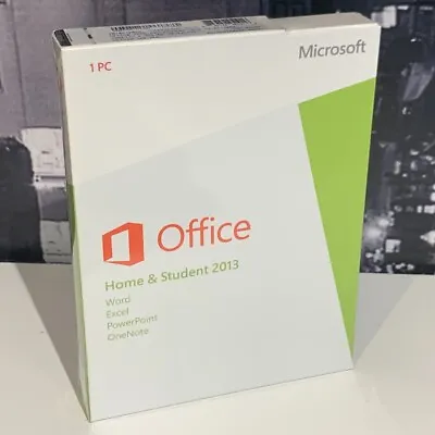 £69.99 • Buy Microsoft Office 2013 Home Student Windows 10 365 2019 2016 Word Excel Lifetime