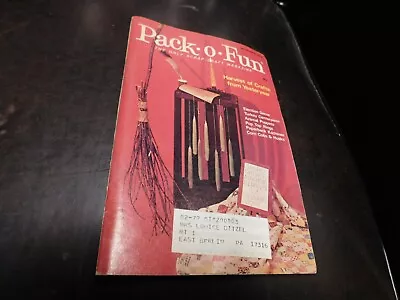 Pack O Fun Magazine The Only Scrap-Craft Magazine 1976 November • $5.49