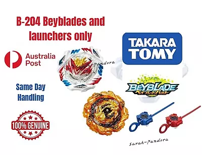 Takara Tomy Beyblade Burst B-204 Battle Set Without Stadium New Au Beyblades • $79.99