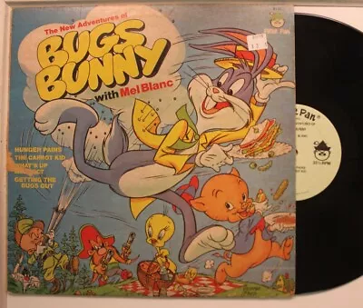 Mel Blanc Lp The New Adventures Of Bugs Bunny On Peter Pan - Vg+ / Vg+  • $16.99
