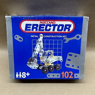 Vintage Meccano Erector Metal Construction Set 102 Digger Shovel - NEW - SEALED • $19.99