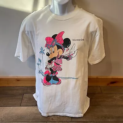 Vintage Disney Minnie Mouse Wisconsin Dells Women’s T-Shirt XL • $40