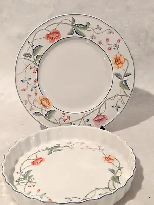 Villeroy & Boch 9.5  Quiche Dish & 10.5  Plate • $45