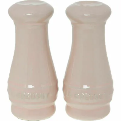 LE CREUSET Milky Pink Stoneware Salt & Pepper Shakers • £24.99