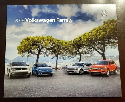 2018 VOLKSWAGEN VW Family FULL LINE BROCHURE - 30 PAGES Beetle Jetta Passat Golf • $6.95