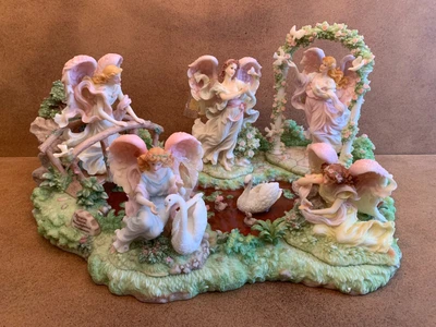 $350 • Buy Seraphim Classics Angels With Reflecting Pond