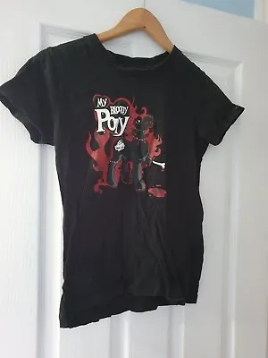 Rare Vintage Iron Fist My Bloody Pony Tshirt Visual Kei Goth Punk • $24.87