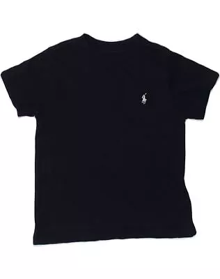 POLO RALPH LAUREN Baby Boys T-Shirt Top 18-24 Months Navy Blue Cotton LE08 • £11.97