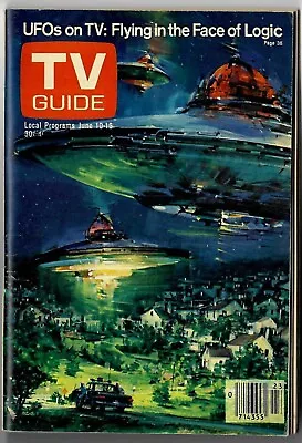 JUNE 1978 TV GUIDE MAGAZINE  Boston Edition UFO ISSUE • $11.99