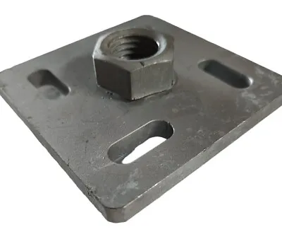 Adjustable Stump Plate Top Weld On For House Decks Portable Or Granny Flat • $24