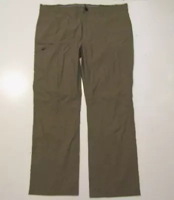 ORVIS Mens Tech Pants Stretch Tan Size 34 W 30 L NEW • $24.95