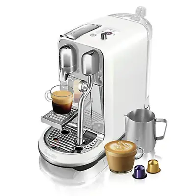 Breville BNE800 White Creatista Plus 19 Bar Nespresso Coffee Machine 1 Yr Wty • $999