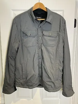 Mission Workshop X Taylor Stitch Albion Jacket Fleece Lined Gray Mens Size 44/XL • $199.95