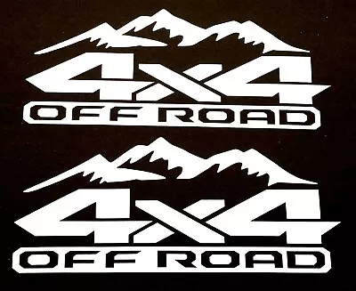 4x4 Decal Sticker Off Road For Dodge Ram 1500 2500 Dakota Truck Bed Set Vinyl • $13.95