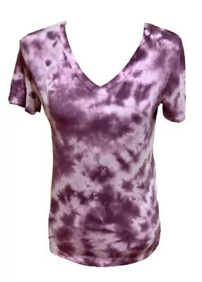 Victoria’s Secret Pink- Purple Tie Dye Sleep T-shirt - Xs • $5