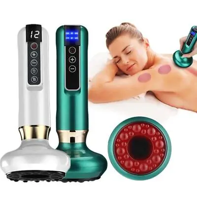 $22.95 • Buy Electric Vacuum Cupping Massager Body Guasha Scraping Fat Burning Anti-Cellulite