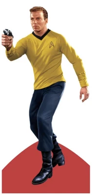 $3.95 • Buy Star Trek Captain James T. Kirk Greeting Card & Stickers