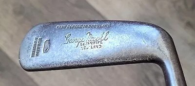 Antique Vintage George Nicoll Whippet Hickory Wood Shaft Golf Putter • $29
