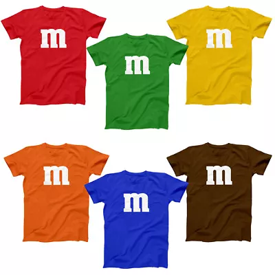 M & Candy Costume Set Funny Humor Halloween Group Soft Blend Tee YOUTH T-Shirt • $24