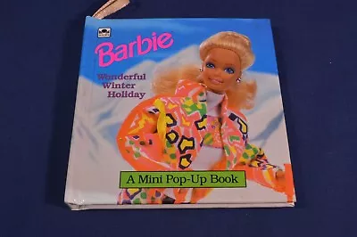 Barbie Wonderful Winter Holiday Mini Pop UP BookMint Condition1994 Mattel • $6.75