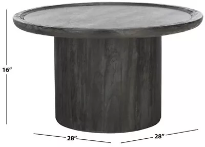 Safavieh  Round Pedestal Coffee Table Reduced Price 2172721419 COF6600C • $197