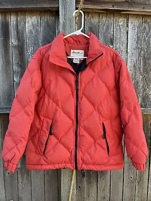 Women’s Eddie Bauer Goose Down Puffer Jacket Size Medium • $24