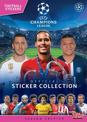 Topps CL 2019 2020 10 Stickers Choose Choose UEFA Champions League Panini • £2.05