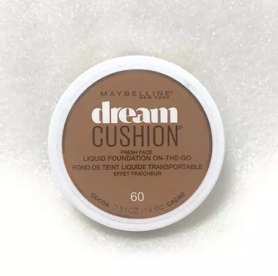 Maybelline New York Dream Cushion Fresh Face Liquid Foundation #60 Cocoa • $6.50