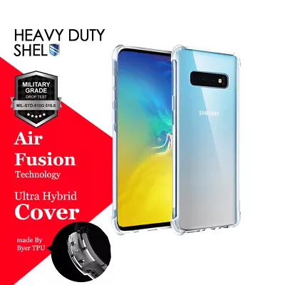 Samsung Galaxy S8 S9 S10 Plus S10e Note 9 Plating Rubber Clear Slim Case Cover • $6.99