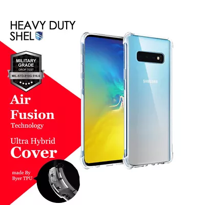 Samsung Galaxy S8 S9 S10 Plus S10e Note 9 Plating Rubber Slim Clear Case Cover • $7.99