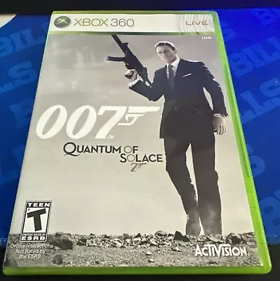 007 Quantum Of Solace - (Xbox 360) - Complete CIB TESTED • $12.99