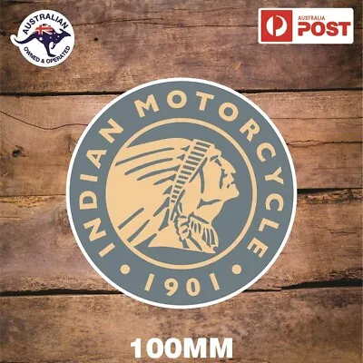 Indian Motorcycle Sticker Retro Vintage Logo • $6.10