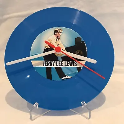 £19.99 • Buy JERRY LEE LEWIS  7  Vinyl Record Clock, Birthday, Christmas Gift, Wall & Desktop