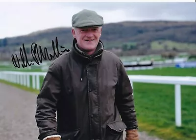 Horse Racing - Willie Mullins - Hand Signed A4 Photograph - COA • £40