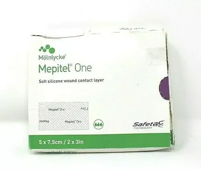 Molnlycke 289100 Mepitel One Soft Wound Contact Layer 2 X 3  Box Of 10 Exp.11/24 • $21.99