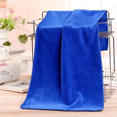 Large Quick Drying Microfibre Towel For Travel Swimming Gym Sports Yoga Dry Blue • £4.99