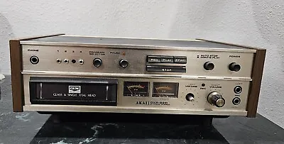 Vintage AKAI GXR-82D Stereo 8-Track Tape Cartridge Player / Recorder: Tested • $165