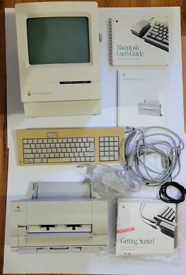 Macintosh Classic II Style Writer Printer Mouse Keyboard - For Parts • £192.06