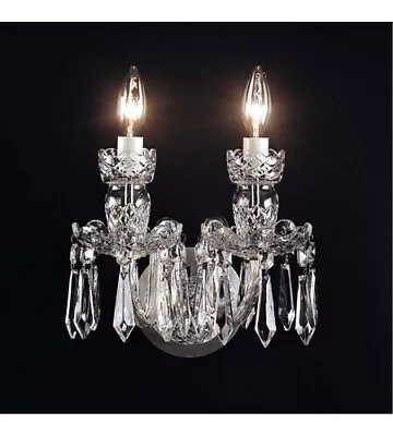Waterford Crystal  AVOCA Wall Sconce X 1 • £275