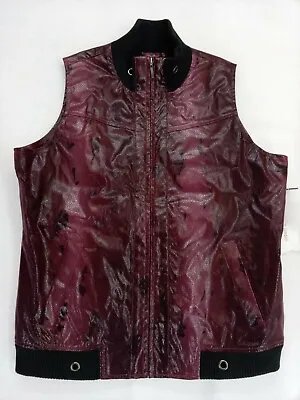 Erin London Size Medium Women's Synthetic Snake Skin Pattern Vest Jacket • $14.99