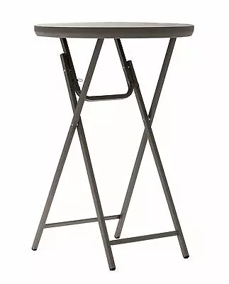 Cosco 60436PRM1E Commercial Cocktail Banquet Folding Table 30  Grey (Scuffs) • $59.75