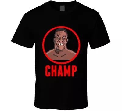 Mike Tyson's Punch Out The Champ 8 Bit T Shirt  • $21.99