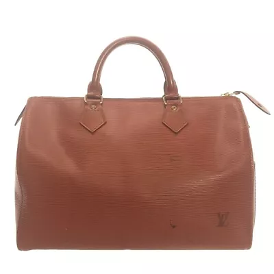 Auth LOUIS VUITTON Speedy 30 M43003 Kenyan Brown Epi VI0925 Handbag • $288