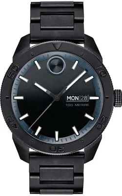 Movado Bold Sport 3600512 Black Dial Stainless Steel Men's Watch • $329.99
