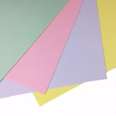 A4 Pastel Colour Card Pack 20 Sheets 4 Colours Easter Card Mix 160gsm  • £3.41